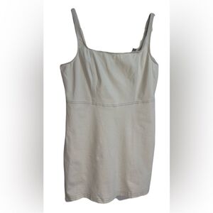 Women's Cream Sleeveless Top